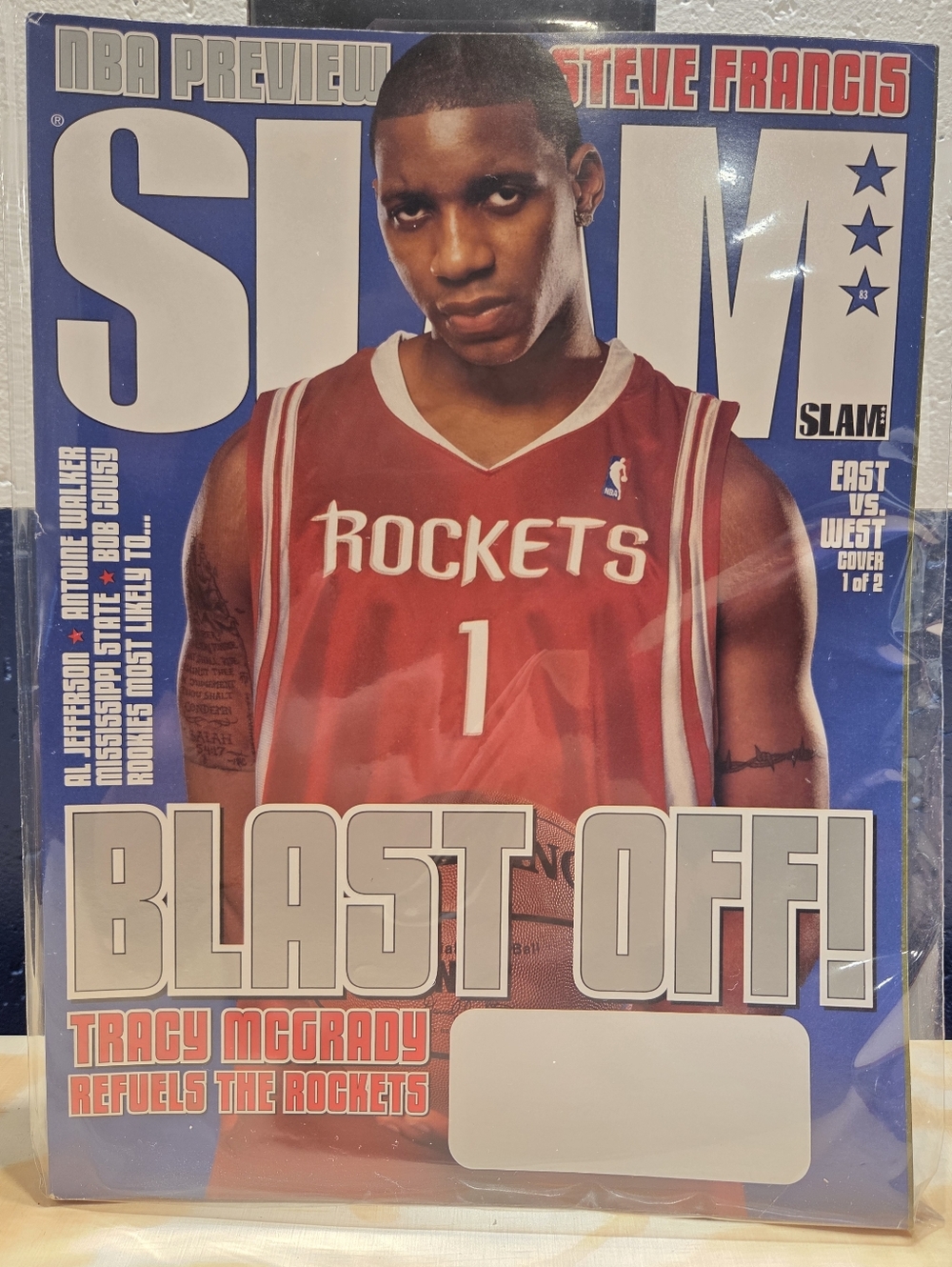 SLAM Magazine Issue #83 - Tracy McGrady Houston Rockets Cover (December 2004)